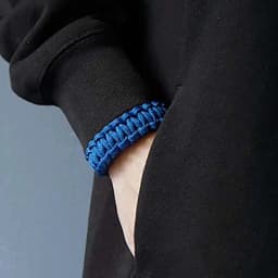 7 Colors Adjustable Survival Emergency Bracelet 550 Paracord Cord Bracelet Weaving Cord For Camping Hiking Outdoor Accessories
