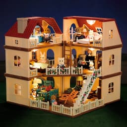 Toys Doll Forest Family Montessori Kitchen Miniature Doll House 1/12 Toy Kitchen Accessories Dollhouse Furniture Toys for Girls