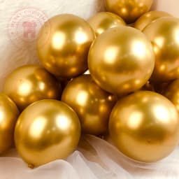 5-12inch Metal Chrome Balloon Birthday Party Wedding Decoration Globos Silver Gold Red Blue Purple Metallic Balloons Supplie