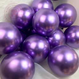 5-12inch Metal Chrome Balloon Birthday Party Wedding Decoration Globos Silver Gold Red Blue Purple Metallic Balloons Supplie