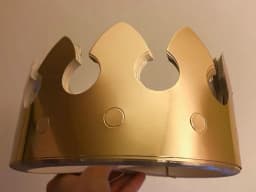 30/10Pcs Gold Silver Birthday Party Hats Paper Crown Kids Birthday Party Supplies Party Crown Hat Cap Celebration Wedding Decor