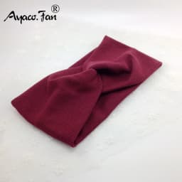 Solid Cross Headbands for Woman New Hairband Wool Knitted Elastic Sports Yoga Headband Headwear Girls Hair Band Hair Accessories