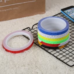 Bike Reflective Stickers Motorcycle Bicycle Fluorescent Reflective Tape MTB Cycling Night Safety Decor Bike Accessories 1cmx8m