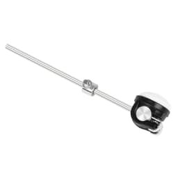 Drum Pedal Beater Hammer Addition Counterweight Replacement for Drum Set Kit Accessory Stainless Steel Shaft Pedal Beater Head
