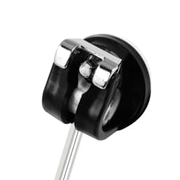 Drum Pedal Beater Hammer Addition Counterweight Replacement for Drum Set Kit Accessory Stainless Steel Shaft Pedal Beater Head
