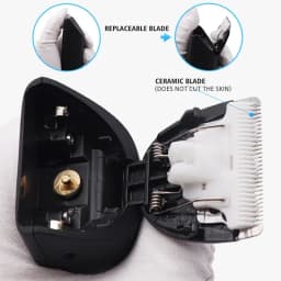 Professional Hair Clipper Rechargeable Beard Trimmer Hair Cutting Machine Electric Shaver For Body Hair Shaving Safety Razor
