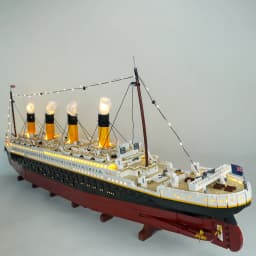 LED Light Set For Creative 10294 Titanic Royal Cruise Boat Classic Movie Ship Model Collectible Figures Bricks No Building Block