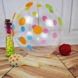 10pcs polka dot transparent balloon 12 inch thick polka dot balloon birthday party wedding anniversary decoration latex balloon