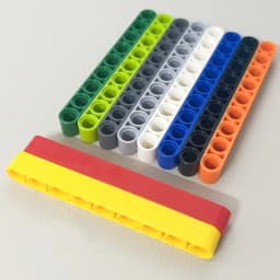 Lot 40490 Liftarm Thick 1 x 9 Brick Collections Toys For Technical MOC Building Block Compatible Science And Technology Spare