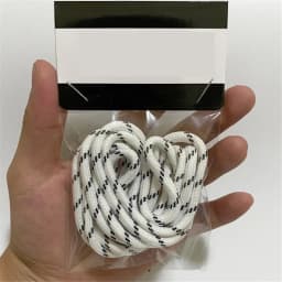 High Quality 100/120/140/160cm Round Shoelace Women Men Sports Casual Basketball Sneakers Black White Shoes Laces Strings