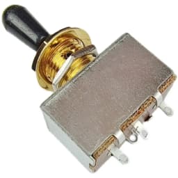 1 Piece Kaynes 3-way Golden LP lespaul SG Electric Guitar Pickup Selector Toggle Switch Gold MADE IN KOREA