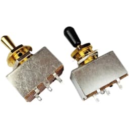 1 Piece Kaynes 3-way Golden LP lespaul SG Electric Guitar Pickup Selector Toggle Switch Gold MADE IN KOREA