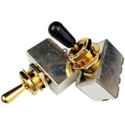 1 Piece Kaynes 3-way Golden LP lespaul SG Electric Guitar Pickup Selector Toggle Switch Gold MADE IN KOREA
