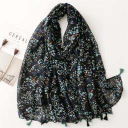 2023 Fashion Paisley Abstract Floral Tassel Viscose Shawl Scarf Lady High Quality Wrap Thin Pashmina Stole Muslim Hijab 180*90Cm