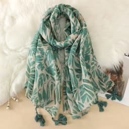 2023 Fashion Paisley Abstract Floral Tassel Viscose Shawl Scarf Lady High Quality Wrap Thin Pashmina Stole Muslim Hijab 180*90Cm