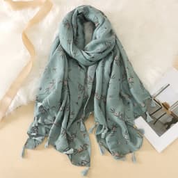 2023 Fashion Paisley Abstract Floral Tassel Viscose Shawl Scarf Lady High Quality Wrap Thin Pashmina Stole Muslim Hijab 180*90Cm