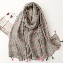 2023 Fashion Paisley Abstract Floral Tassel Viscose Shawl Scarf Lady High Quality Wrap Thin Pashmina Stole Muslim Hijab 180*90Cm
