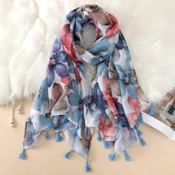 2023 Fashion Paisley Abstract Floral Tassel Viscose Shawl Scarf Lady High Quality Wrap Thin Pashmina Stole Muslim Hijab 180*90Cm