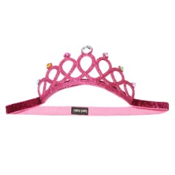 Baby Glitter Rhinestone Children's Hairband Sweet Princess Crown Hat Girl One 1st Happy Birthday Party Decor Head Band Hat Favor