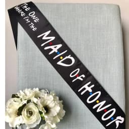 I Do Crew Bridesmaid Maid of Honor Groom Bride to Be Sash Friend Theme Bachelorette Party Bridal Shower Decoration Proposal Gift