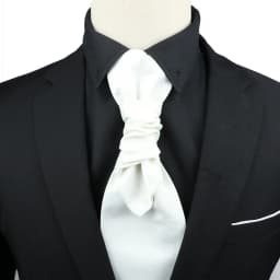 Luxury Men Paisley Ascot Tie Tuxedo Man Wedding Business Party Cravat Tie 10CM Vintage Pattern Necktie Gentleman Accessories