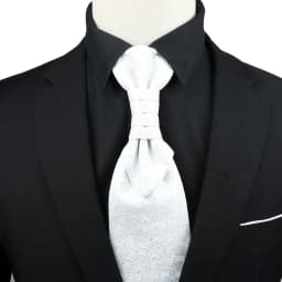 Luxury Men Paisley Ascot Tie Tuxedo Man Wedding Business Party Cravat Tie 10CM Vintage Pattern Necktie Gentleman Accessories