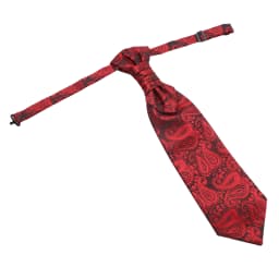 Luxury Men Paisley Ascot Tie Tuxedo Man Wedding Business Party Cravat Tie 10CM Vintage Pattern Necktie Gentleman Accessories
