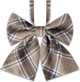 VEEKTIE Bow tie Ribbons Fashion Japanese JK/DK Style Striped School Uniform Bow Tie for Girls Korean Cosplay Women Butterfly