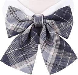 VEEKTIE Bow tie Ribbons Fashion Japanese JK/DK Style Striped School Uniform Bow Tie for Girls Korean Cosplay Women Butterfly