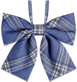VEEKTIE Bow tie Ribbons Fashion Japanese JK/DK Style Striped School Uniform Bow Tie for Girls Korean Cosplay Women Butterfly