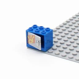 City Furniture Accessories Series 4532 4533 4536 Container Cupboard 2x3x2 with Door Drawer Building Block Bricks Educational Toy