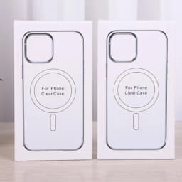 Hard Crystal Original Magnectic Case For iPhone 13 12 11 14 15 16 17 18 Pro Max 17e SE Air For Magsafe Wireless Charging Cover
