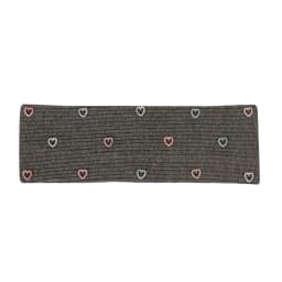 Geebro Women Ribbed Elastic Pearl Heart Headband Soft Bow Star Stripe Hair Band Yoga Running Slouchy Girls Hair Accessories