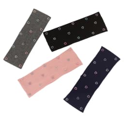 Geebro Women Ribbed Elastic Pearl Heart Headband Soft Bow Star Stripe Hair Band Yoga Running Slouchy Girls Hair Accessories