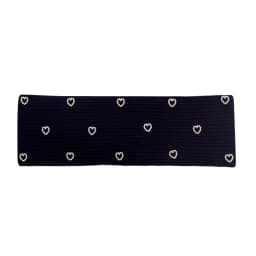 Geebro Women Ribbed Elastic Pearl Heart Headband Soft Bow Star Stripe Hair Band Yoga Running Slouchy Girls Hair Accessories