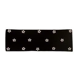 Geebro Women Ribbed Elastic Pearl Heart Headband Soft Bow Star Stripe Hair Band Yoga Running Slouchy Girls Hair Accessories