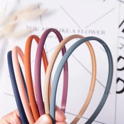 Women Simple Headband Colorful Matte Non-slip Elastic Hairbands Outdoor Hair Hoop Bands Headwear Fashion Girls Hair Accessories