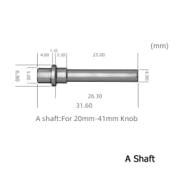Gomexus Alloy Reel Shaft and Bearing for Shimano Daiwa Ryobi Peen Baitcatsing Spinning Reel Handle Parts
