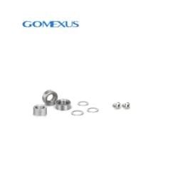 Gomexus Alloy Reel Shaft and Bearing for Shimano Daiwa Ryobi Peen Baitcatsing Spinning Reel Handle Parts