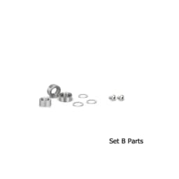Gomexus Alloy Reel Shaft and Bearing for Shimano Daiwa Ryobi Peen Baitcatsing Spinning Reel Handle Parts