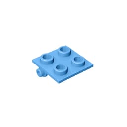 Gobricks GDS-830 Hinge Brick 2 x 2 Top Plate compatible with lego 6134 children's DIY Educational Building Blocks Technical