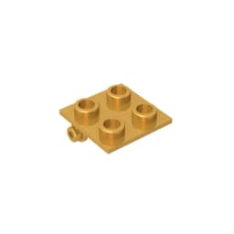 Gobricks GDS-830 Hinge Brick 2 x 2 Top Plate compatible with lego 6134 children's DIY Educational Building Blocks Technical