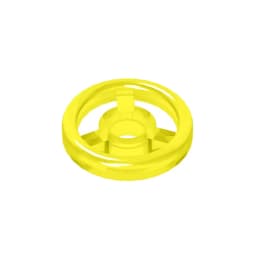 Gobricks GDS-1315 Vehicle, Steering Wheel Small, 2 Studs Diameter compatible with lego 30663 pieces of children's DIY gifts