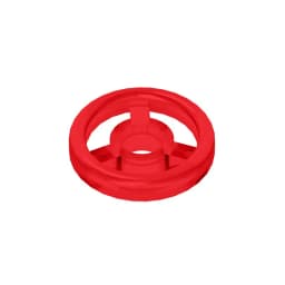 Gobricks GDS-1315 Vehicle, Steering Wheel Small, 2 Studs Diameter compatible with lego 30663 pieces of children's DIY gifts