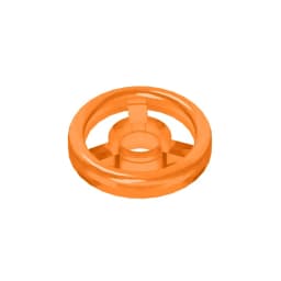 Gobricks GDS-1315 Vehicle, Steering Wheel Small, 2 Studs Diameter compatible with lego 30663 pieces of children's DIY gifts