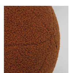 Bubble Kiss Plush Round Wool Cushion Nordic Ball Shaped Solid Color Stuffed Soft Pillow for Sofa Office Waist Rest Throw Pillow