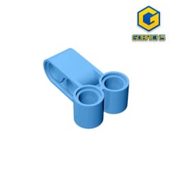 Gobricks GDS-996 Technical, Pin Connector Perpendicular Double 3L compatible with lego 32557 children's DIY blocks