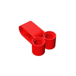 Gobricks GDS-996 Technical, Pin Connector Perpendicular Double 3L compatible with lego 32557 children's DIY blocks