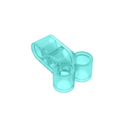 Gobricks GDS-996 Technical, Pin Connector Perpendicular Double 3L compatible with lego 32557 children's DIY blocks