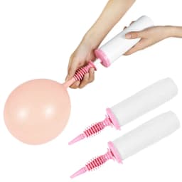 High Quality Balloon Pump Air Inflator Hand Push Portable Useful Balloon Accessories for Wedding Birthday Party Decor Supplies